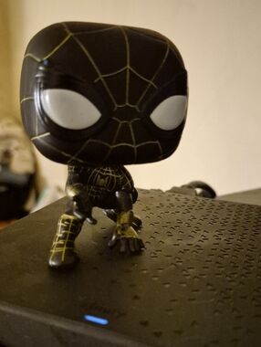 Funko Black and Gold Spider-Man Pop! Vinyl